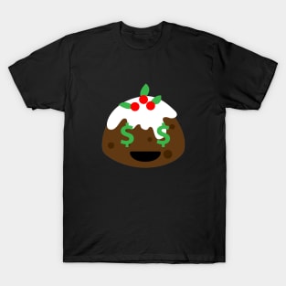 money eyes christmas pudding T-Shirt